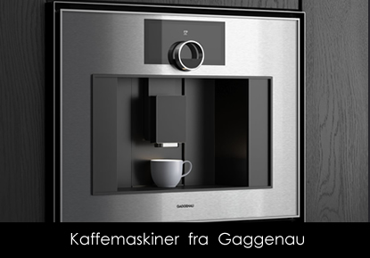 Kaffamaskiner fra Gaggenau