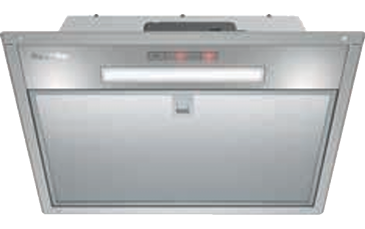 Miele DAE 1530 stål Integrert ventilator Miele DAE 1530 stål