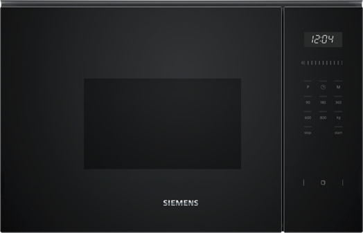 Siemens BF525LMB1 iQ500 – Mikrobølgeovn – 38 cm nisjehøyde Siemens BF525LMB1 iQ500 - Mikrobølgeovn - 38 cm nisjehøyde
