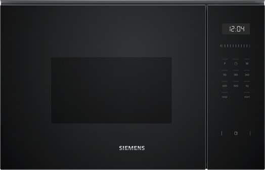 Siemens BF555LMB1 iQ500 – Mikrobølgeovn – 38 cm nisjehøyde Siemens BF555LMB1 iQ500 - Mikrobølgeovn - 38 cm nisjehøyde