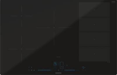 Siemens EX800NVV6E iQ700, Induksjonstopp, 80 cm, Sort, Innfelt montering