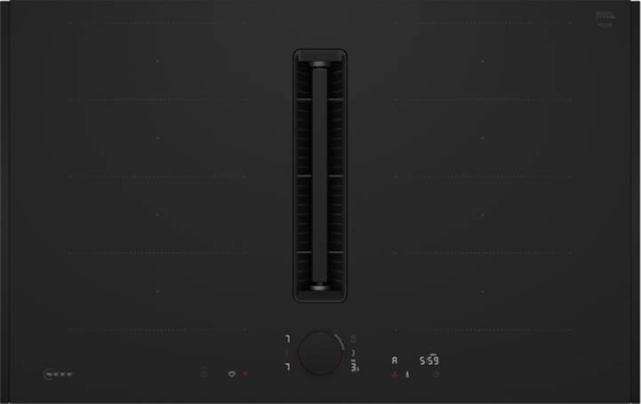 Induksjonstopp med integrert ventilator Flex Induction AirV68YYX4B0 MATT BLACK DESIGN FLEX DESIGN V68YYX4B dyp sort