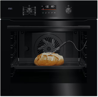 AEG NBA5P521AB SORT PYRO STEAMBAKE AEG NBA5P521AB SORT PYRO STEAMBAKE BRYTERE + TOUCH WIFI