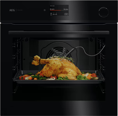 AEG NBR7P73PSB SORT STEAMCRISP COOKSMART TOUCH WIFI AEG NBR7P73PSB SORT STEAMCRISP COOKSMART TOUCH WIFI